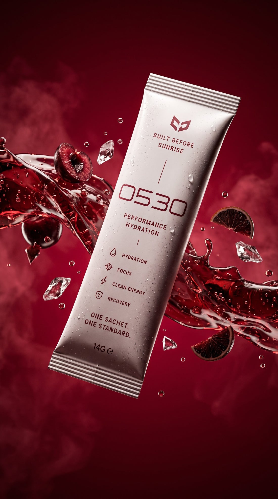 0530 Daily Performance Hydration sachet box