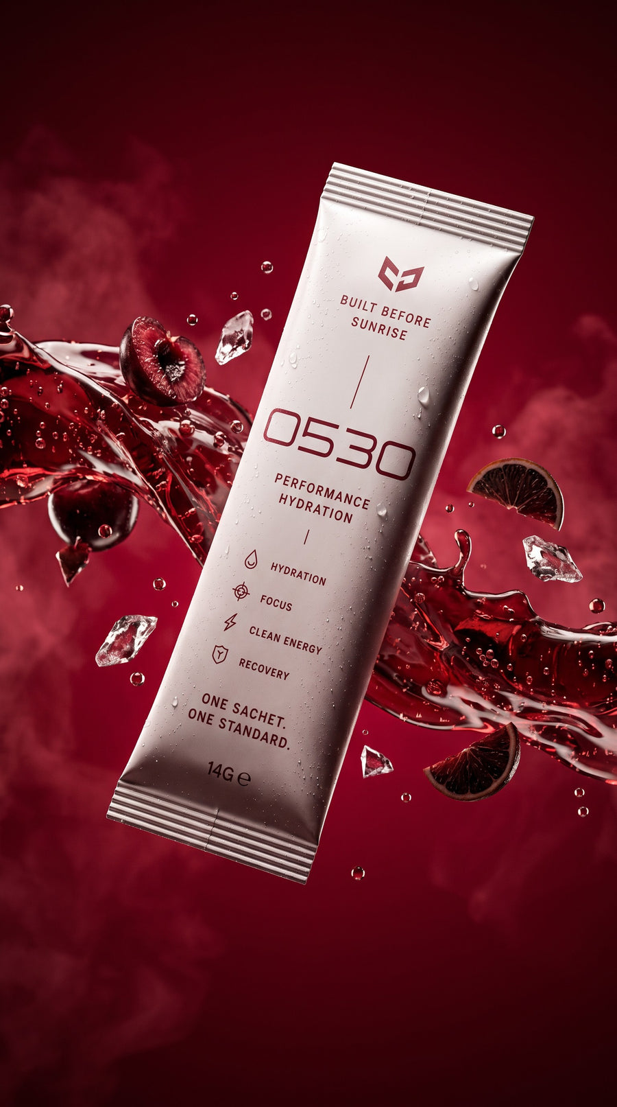 0530 Daily Performance Hydration sachet box